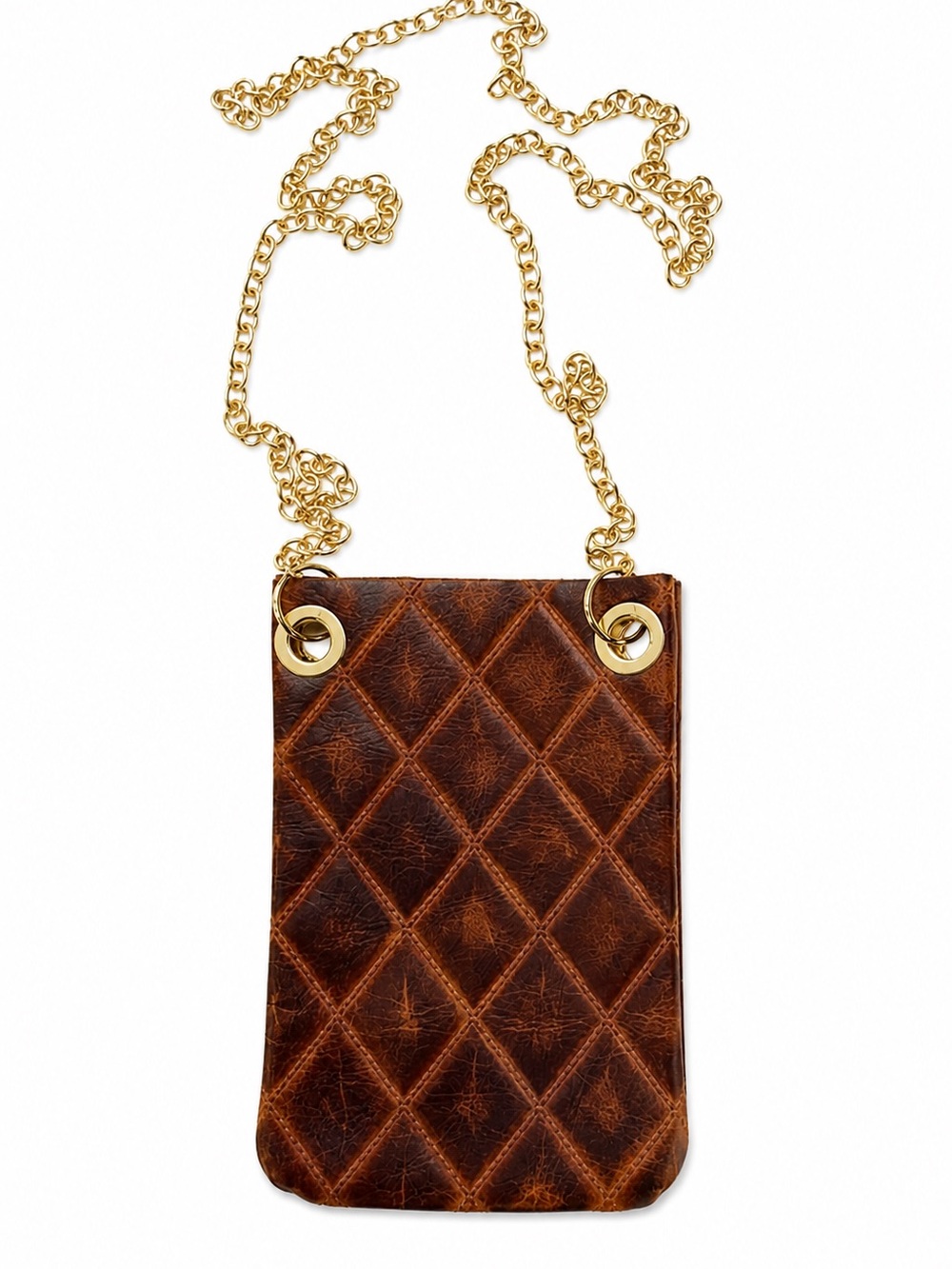 NEW Leather cell phone crossbody